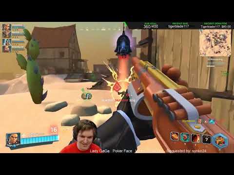 z1unknown Paladins Battlegrounds Buck Gameplay With KamiVS