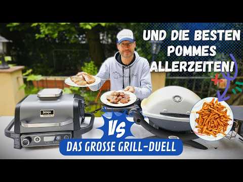 Ninja Woodfire Test vs. Gasgrill ✅ Das Grill Duell -Holzkohlearoma & die besten Pommes aller Zeiten!