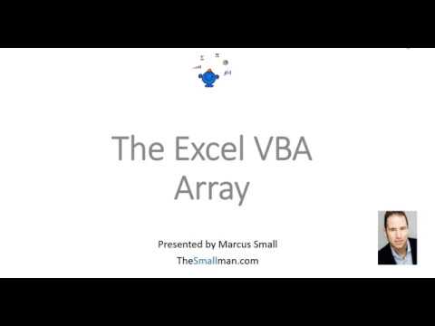 Excel VBA Array Introduction