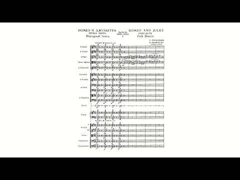Prokofiev: Romeo and Juliet Suite No. 1, Op. 64bis (with Score)