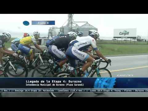 Etapa 4 - Vuelta Ciclista del Uruguay 2017 - Llegada