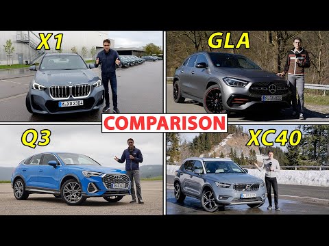 BMW X1 vs Mercedes GLA vs Audi Q3 vs Volvo XC40 best premium compact SUV comparison