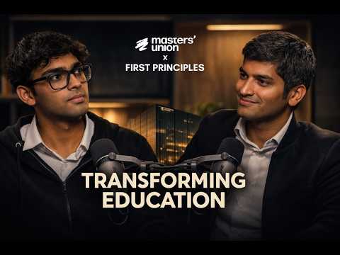 How Pratham Mittal Would Rebuild @MastersUnion