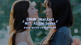 Download lagu ERROR - OST. AI Girl Series | EASY LYRICS ROMANIZED mp3 Download lagu ERROR - OST. AI Girl Series | EASY LYRICS ROMANIZED mp3