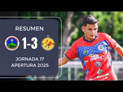 Platense remonta al Cacahuatique | Cacahuatique 1-3 Platense | Apertura 2025
