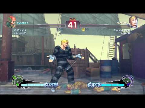 SSF4 - YHCmochi (Dhalsim) vs. Clone of Death (Cody)