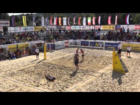 Huber/Seidl vs. Kufa/Hadrava - CEV Baden Masters 2013 - L5