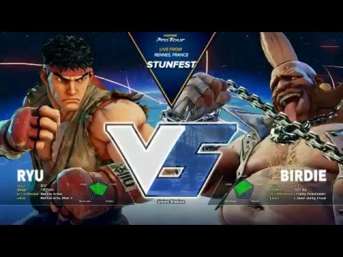 [SFV] スト5 Stunfest2016  Pool-B LosersFinal ウメハラ(Daigo Umehara) vs GEN1US
