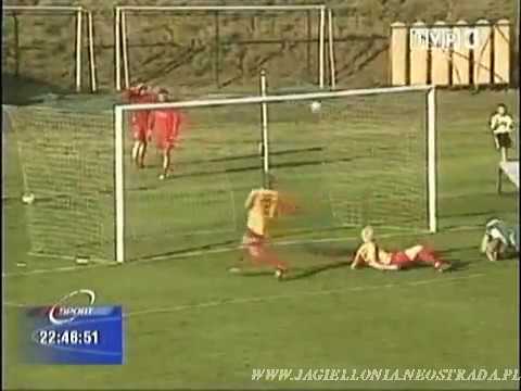 Górnik Polkowice - Jagiellonia 2:0 VI kolejka II ligi 2004/2005