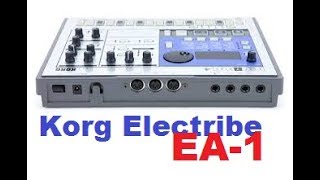 Video thumbnail for Korg Electribe EA-1: FAT FAT FAT sounds! by Gearfacts