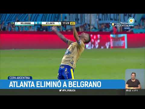 Copa Argentina: Atlanta eliminó a Belgrano | #TPANoticias