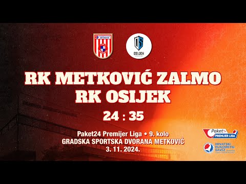 RK Metković - RK Osijek • 24:35 • (03.11.2024.)