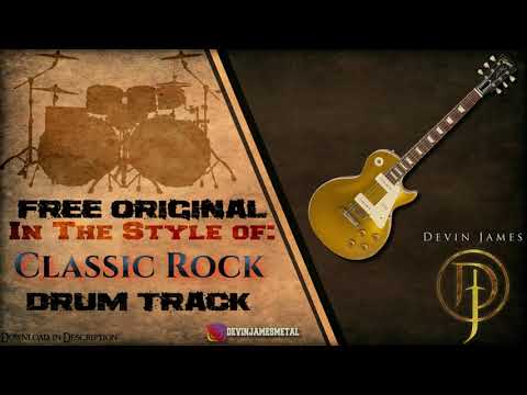 Classic Rock Styled Free Original Drum Track - 165 BPM (FREE DOWNLOAD)