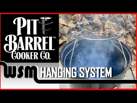 WSM Hanging System from the Pit Barrel Cooker Company