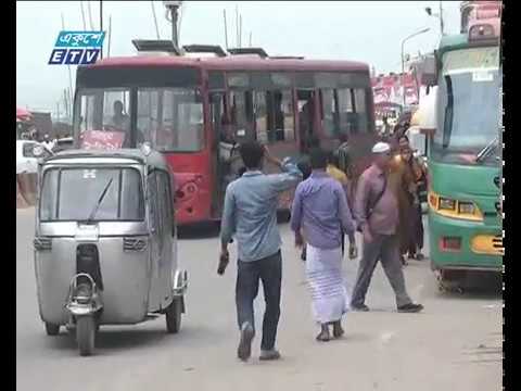 রাজধানীতে গণপরিবহন চলাচল শুরু হয়েছে