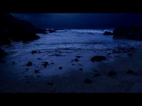 Sleep With Window Open to The Ocean - Deep Sleeping With Relaxing Ocean Sounds
