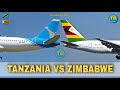 Air Tanzania Vs Air Zimbabwe Comparison 2020!