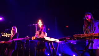 "More than" Au Revoir Simone @ la Gaïté Lyrique, le 17 juin 2014