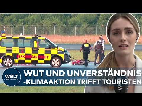 Video Thumbnail: MIT IN DER FERIENZEIT: Wie die Letzte Generation den Flugverkehr stört | WELT Thema