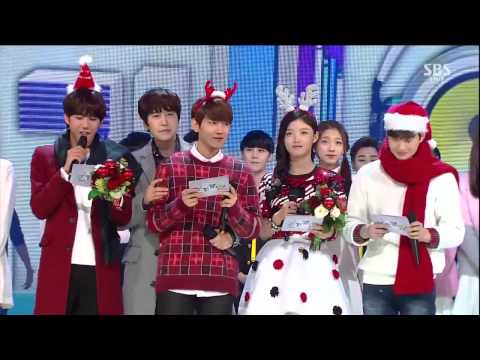 141214 A Pink 에이핑크   No 1 & Ending @ Inkigayo 1080P