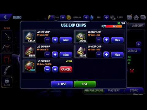How Many Level 5 Chips To Max Level A Character - MFF