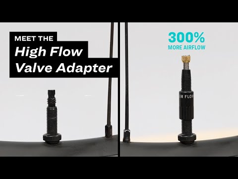 Bontrager Sada adaptéru ventilku s vysokým průtokem