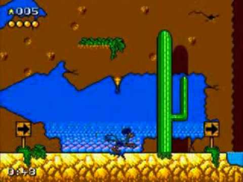 Desert Speedtrap starring Road Runner and Wile E. Coyote Master System