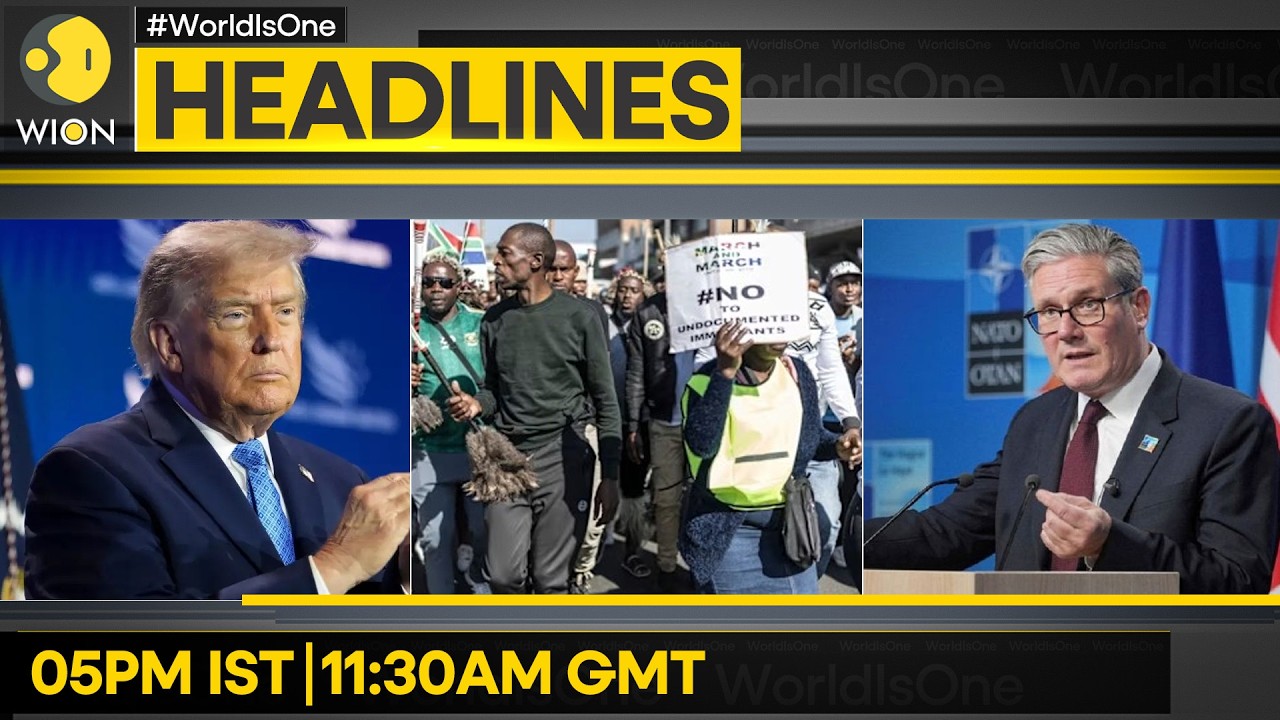 UK To Spend $397 Billion On Defence | Anti-Immigrant March In S Africa | WION Headlines