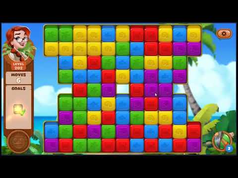 Lost Island Blast Adventure Level 202 - NO BOOSTERS 🏝️ | SKILLGAMING ✔️