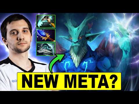 Arteezy is Breaking the Meta with Leshrac Hard Carry