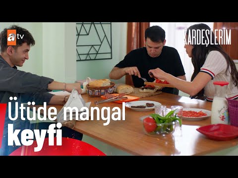 Ütü üzerinde köfte pişiren koca yürekli Tolga - Kardeşlerim 126. Bölüm