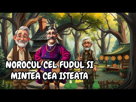 👑 Norocul cel Fudul și Mintea cea Isteață | Poveste cu tâlc | Povești pentru copii | Basme românești