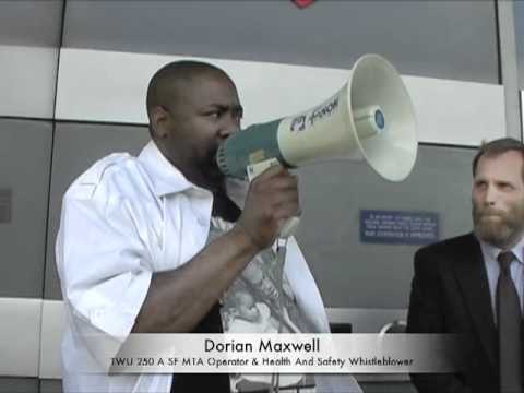 "Hands Off Dorian Maxwell" SF TWU 250 A Operator Under Attack