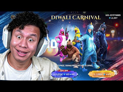 Buying Everything From Diwali Carnival Event 😱 2 Lakhs+ Diamonds - Tonde Gamer