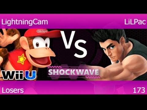 SW 173 - GGEA | LightningCam (Diddy) vs LiLPac (Little Mac) Losers - Smash 4