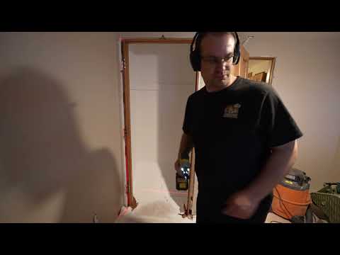 How to install a prehung interior door with EZ-Hang Door installation Kit