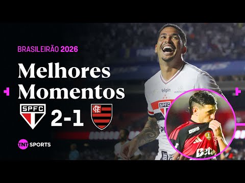 SÃO PAULO 2X1 FLAMENGO | MELHORES MOMENTOS | BRASILEIRÃO 2026