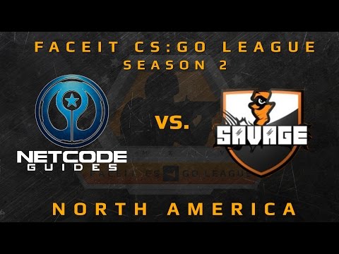 NetcodeGuides.com vs. savage - de_cache WEEK 1 (FACEIT CS:GO League Season 2)