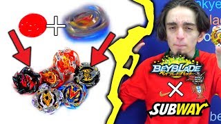 MOD SUBWAY DRIVERS! BEYBLADE CHO-Z + BEYBLADE EVOLUTION MODS