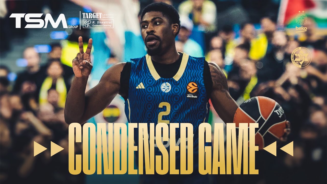 תרכיז המשחק: פנרבחצ'ה - מכבי Rapyd ת"א 75:84