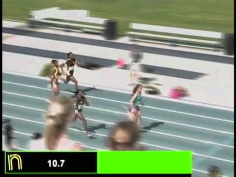 Girls 100 Freshman Prelim Heat 2 - New Balance Outdoor Nationals 2011