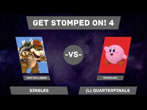 GSO4 PM - S@W | Knullebibs (Bowser) vs Tetraflora (Kirby) | Singles (L) Quarterfinals