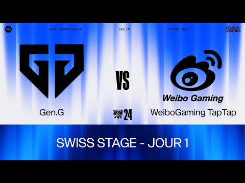 GENG vs WEIBO, CANYON vs TARZAN | WORLDS 2024