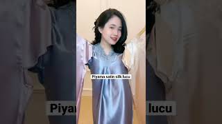 Download lagu Piyama silk bahan satin bikin suami kamu betah dirumah mp3
