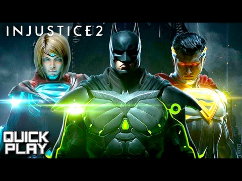 Injustice 2 Online Beta Gameplay! PS4 Pro Quick Play featuring Batman, Superman, and More!