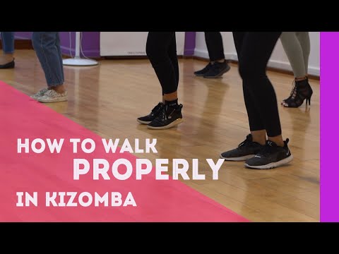 🆒📺How to walk properly in Kizomba ? | The Exe Effect