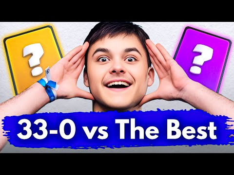 I Am on a 33-0 WIN Streak in Clash Royale