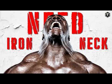IRON NECK - CREATING A DOMINANT LOOK - NECK AND TRAPS HARDCORE GYM MOTIVATION