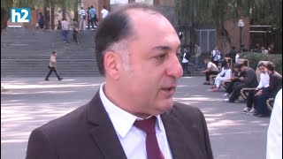 Ազգային բառից խորշում են, ոնց որ թուրքը՝ խոզի մսից. արմատից կտրում են. Ատոմ Մխիթարյան: Լրաբեր