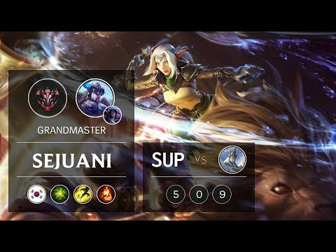 Sejuani Support vs Galio - KR Grandmaster Patch 9.5
